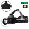 Налобний ліхтар T70Pro, HP70, 3х18650, ЗУ MicroUSB, P50 LED, Zoom - Image 3