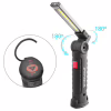 Фонарь для кемпинга W52-SMD+COB, Белый, Красный, micro USB, встроенный аккум., поворот 180º, магнит - Image 2