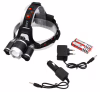 Налобний фонар BORUIT RJ3001, Акк., T6 LED, ZOOM, автомобільна зарядка - Image 5