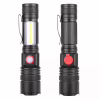 Ручной фонарь BL-502-T6+COB, ЗУ microUSB, 1x18650, zoom, - Image 3
