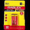 Батарейка Rablex Крона 6F22 9V Turbo Alkaline (блистер) - Image 2