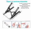 Подставка-трансформер для ноутбука и планшета Laptop Stand, пластиковая, разные цвета - Image 2