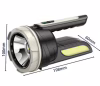 Ручной фонарь CH-22024-5W+COB, Li-Ion аккум., ЗУ Type-C, - Image 6