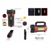 Ручний фонар T93-LED+COB, Білий, Червоний, powerbank, Li-Ion акум., сон., батарея, ЗУmicroUSB, - Image 7