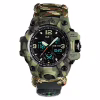 Часы наручные SKMEI 1155BCMGN, PARACORD, GREEN CAMO, Compass, термометр, свисток, кресало, 10460 - Image 2
