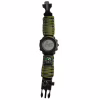 Часы наручные SKMEI 1213AG, PARACORD, ARMY GREEN BIG SIZE, Compass, термометр, кресало, 10464 - Image 3