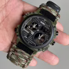 Годинники наручні SKMEI 2202CMGN, PARACORD, ЗЕЛЕНИЙ КАМУФЛЯЖ, Компас, термометр, свисток, кресало, 10349 - Image 3