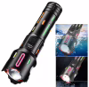 Ручной фонарь BL-2405-TG, 1x26650, power bank, индикация заряда, ЗУ Type-C, zoom - Image 4