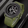Часы наручные SKMEI 2122AGBK, ARMY GREEN-BLACK, 10319 - Image 3