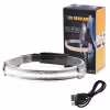 Налобный фонарь Stripe Ultra bright YD-33, 37SMD Белый+3SMD Красный, ЗУ micro USB, аккум - Image 2