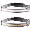 Налобний ліхтар Stripe Ultra bright YD-33, 37SMD Білий+3SMD Червоний, ЗУ micro USB, акум - Image 4