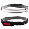 Налобный фонарь Stripe Ultra bright YD-33, 37SMD Белый+3SMD Красный, ЗУ micro USB, аккум - Image 9