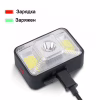 Налобный фонарь YD-21-XPE+2COB, белый или красный свет, ЗУ microUSB, аккумулятор - Image 3