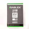 Акумуляторна батарея Rablex 6V 4.5Ah (RB645), свинцево-кислотна (SLA) - Image 3