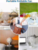 Настільний вентилятор складний USB міні-вентилятор Folding Fan з акум. (WX6505) - Image 4