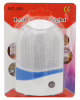 Нічник LED в розетку з датчиком освітлення Простий 220V 5 LED - Image 2
