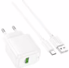 Сетевое зарядное устройство HOCO CS52A + кабель Type-C, 3A - Image 2