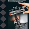 Ручний ліхтар YEMAO YM-M52, XH P360 LED, 1500LM, 2x14500 акум, Zoom, TYPE-C - Image 8