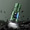 Ручний ліхтар YM-F337X, 3500LM, 8*XTE LED, червоний, синій, зелений і ультрафіолетовий, TYPE-C - Image 7