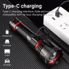 Ручний ліхтар YM-B631-D, 2500LM, 30 W LED 1*26650 акум, TYPE-C - Image 8