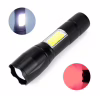 Ручний ліхтар C609-T6 (Red)+COB(White), Li-Ion акумулятор, ЗП microUSB, zoom - Image 2