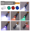 Ручной фонарь CB-X723-TG+3LED, Li-Ion аккумулятор, 3 фильтра, ЗУ Type-C, zoom - Image 3