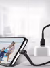 Кабель Reddax RDX-388 MicroUSB з функцією тримача (1 м, 2.4 A, тканину), Black - Image 2
