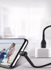 Кабель Reddax RDX-388, USB – Type-C, с функцией держателя, 1 м, 2.4A, Black - Image 2