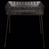 Мангал-чемодан на 10 шампуров УК-М10 (57×27×5 см, высота ножек 55 см) - Image 2