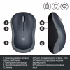 Мишка Logitech M185 swift grey (910-002238) - Image 4