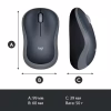 Мышка Logitech M185 swift grey (910-002238) - Image 9
