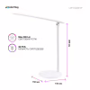 Настільна лампа ColorWay 4W з вбудованим акумулятором 1800 mAh USB in/out 5V*1A, white (CW-DL02B-W) - Image 7