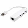 Концентратор Vinga 3xUSB2.0 + RJ45 100Mbps (VCP2H3USB2LANWH) - Image 2