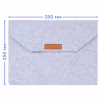 Чехол для ноутбука AirOn 13,3" Premium Grey (4822356710620) - Image 4