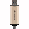 USB флеш накопитель Transcend 128GB JetFlash 930 Gold-Black USB 3.2/Type-C (TS128GJF930C) - Image 5