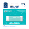 USB флеш накопитель Goodram 32GB UME3 Care Green USB 3.2 (UME3-0320CRR11) - Image 3