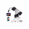 Концентратор Lapara LA-MicroUSB-OTG-HUB black - Image 7