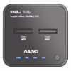 Док-станція для накопичувачів Maiwo 2*NVMe M.2 SSD Key M/B+M USB 3.1 Gen2 Type-C (K3016P) - Image 2