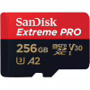 Карта памяти SanDisk 256 GB microSDXC UHS-I U3 Extreme Pro+SD Adapter (SDSQXCD-256G-GN6MA) - Image 2