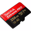 Карта памяти SanDisk 256 GB microSDXC UHS-I U3 Extreme Pro+SD Adapter (SDSQXCD-256G-GN6MA) - Image 3