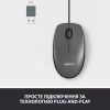 Мишка Logitech M100 USB Black (910-006652) - Image 3