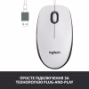 Мышка Logitech M100 USB White (910-006764) - Image 3