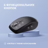 Мышка 2E MF225 Silent Wireless/Bluetooth Black (2E-MF225WBK) - Image 4