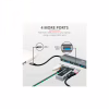 Концентратор Halyx Type-C to 4-Port USB-A 3.2 Grey Trust (24948_TRUST) - Image 9