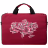Сумка для ноутбука Vinga 15.6" NB1502 Burgundy, white print (NB1502UWBY) - Image 4