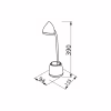 Настільна лампа Philips LED Reading Desk lamp Hat 4.5W, 3000/4000/5700K, 1800mAh (Lithium battery), білий (929003241007) - Image 5