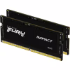 Модуль памяти для ноутбука SoDIMM DDR5 32GB (2x16GB) 5600 MHz Impact Black Kingston Fury (ex.HyperX) (KF556S40IBK2-32) - Image 2