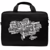 Сумка для ноутбука Vinga 14" NB1402 Black, white print (NB1402UWBK) - Image 2