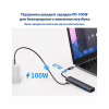 Концентратор Dynamode 7-in-1 USB-C to HDTV 4K/30Hz, 2хUSB3.0, RJ45, USB-C PD 100W, SD/MicroSD (BYL-2303) - Image 8