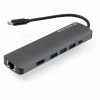 Концентратор Vinga USB-C 3.1 to HDMI+RJ45_1Gbps+3xUSB3.0+SD/TF+PD100W (VHYC8) - Image 4
